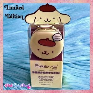 Crème Shop x Sanrio Caramel Pudding Pompompurin Macaron Lip Balm Limited Edition